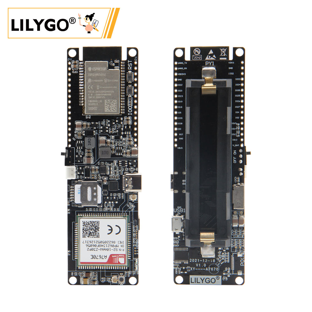 Esp32 Wifi Bluetooth Module - LILYGO® TTGO T-A7670G/E/SA R2 4G Development