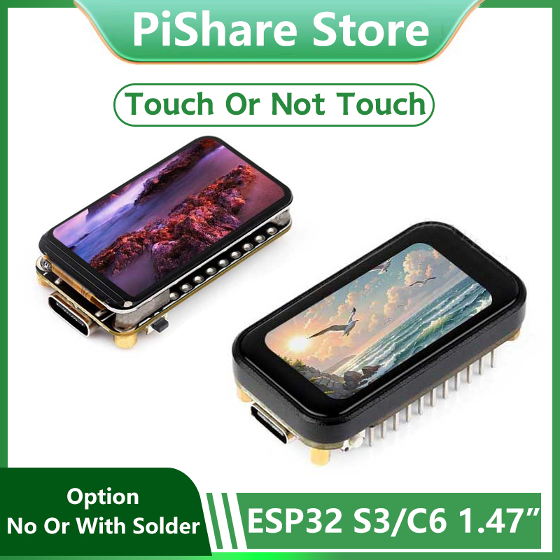 ESP32 C6 ST7789 1.47 inch Touc - Esp32 C6 ulasan dan harga