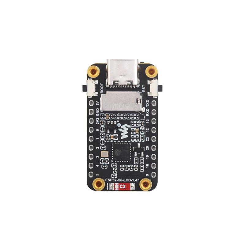 Esp32-c6 1.47inch Lcd Developm - Esp32 Development Board ulasan dan harga