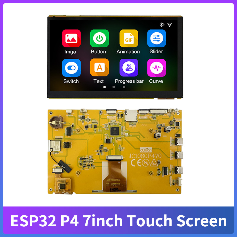 ESP32 P4 7inch LCD Development - Esp32 P4 ulasan dan harga