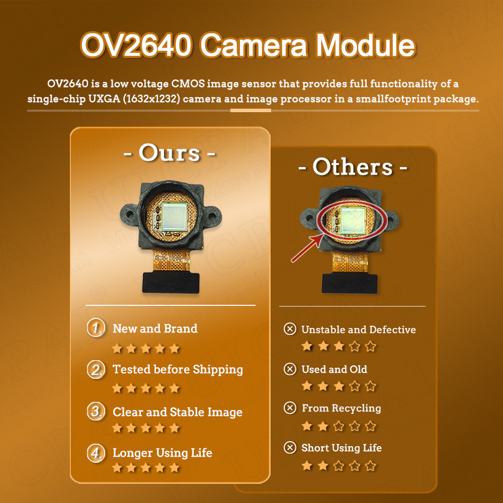 New OV2640 Camera Module for E - Esp32 Devkit ulasan dan harga