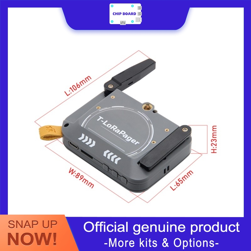 LILYGO T-LoRa Pager Handheld C - Esp32 Uart Module ulasan dan harga